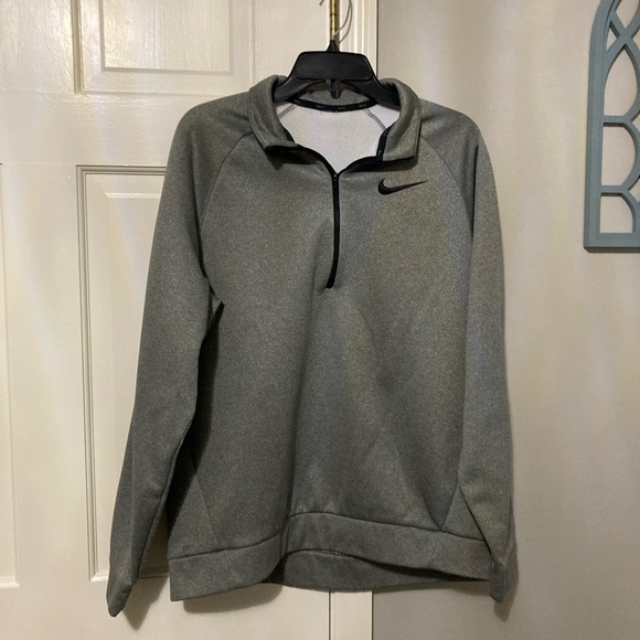 Nike Other - Nike Heather Gray Knit Pullover
